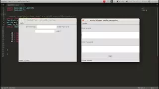 30 AWT Layouts FlowLayout and GridLayout Applet Java Hindi Tech-Gram