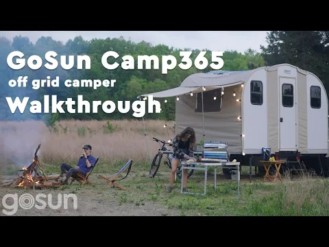 Download MP3 GoSun Camp 365 | Off-Grid Camper  | Solar Off-Grid Camping | GoSun