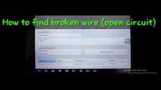 P0261 How to find broken wire open circuit