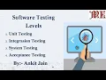 Software Testing Levels Unit Integration System and Acceptance Testing By - Ankit Jain