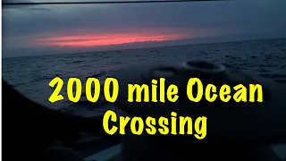 Ocean sailing, 2000 miles non stop