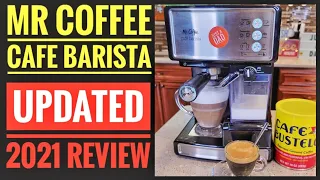 REVIEW Mr Coffee CAFE BARISTA Espresso Cappuccino Latte Maker ECMP1000 UPDATED 2021