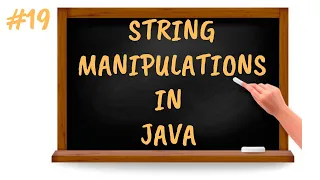 String Manipulations in Java Java Tutorial for Beginners in Tamil