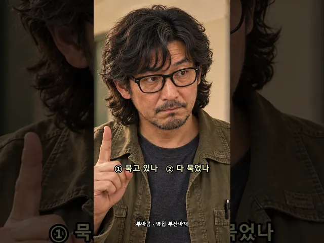 부산 사람만 아는 한 끗 차이 "밥 묵나? 밥 뭇나?