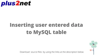 Insert user entered data from swing JFrame to MySQL database table