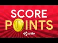 Points counter HIGH SCORE and display UI in your game - Score points Unity tutorial