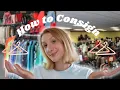 How to CONSIGN CLOTHES to make money