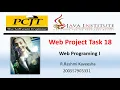 Java institute Web Programing 1 eshop Project Task 18