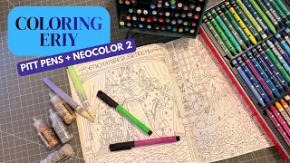 How to Color a Magical Page in Eriy s Magical Country of Lauramia
