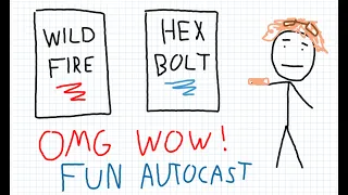 Autocast Ezreal Hexbolt and Wild Fire and stuff like that League Arena Gameplay