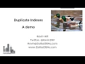 SQL Server Duplicate Indexes