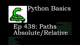 Python Basics Paths