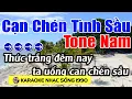 Download Lagu Cạn Chén Tình Sầu - Karaoke Tone Nam - Karaoke Nhạc sống 1990 - Beat Mới