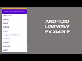 Android Listview BaseAdapter Android Tutorial
