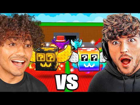Video Thumbnail: INSANE Lucky Block Race In Steal A Brainrot..