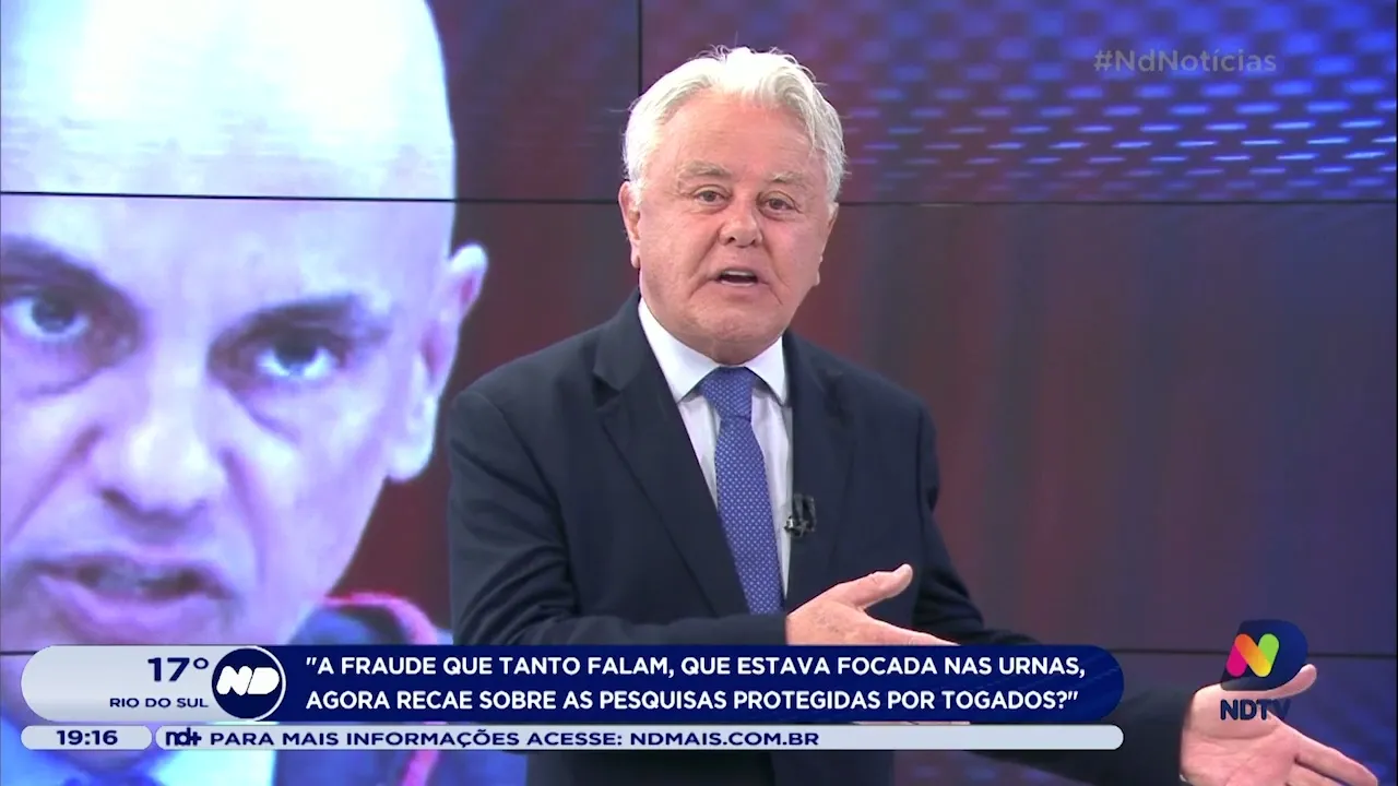 Paulo Alceu comenta as pesquisas de intenção de voto durante o segundo turno das eleições