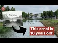 Lagu 10 years old: the canal that replaced a road in Utrecht (NL)