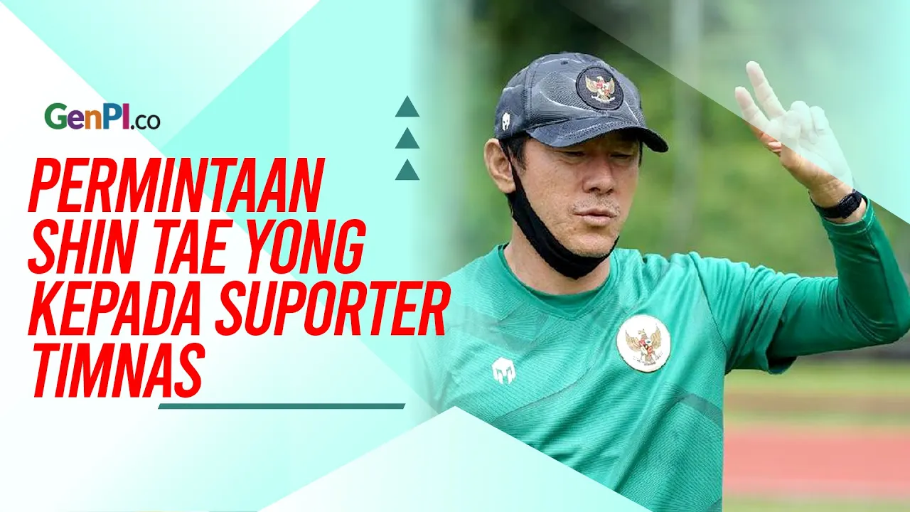 Permintaan Khusus Shin Tae Yong kepada Suporter Timnas