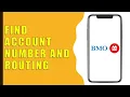How to find BMO Account Number and Routing Number on App
