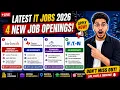 Latest IT Jobs Apply Now Fresher Students BE BTech