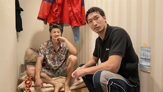 【衝撃の1畳生活…】サムライソウル初代MVP「見えない左」の守谷ハウスに突撃したらえぐい狭かったww