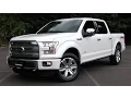2015 Ford F-150 Platinum FX4 Start Up Test Drive and In Depth Review