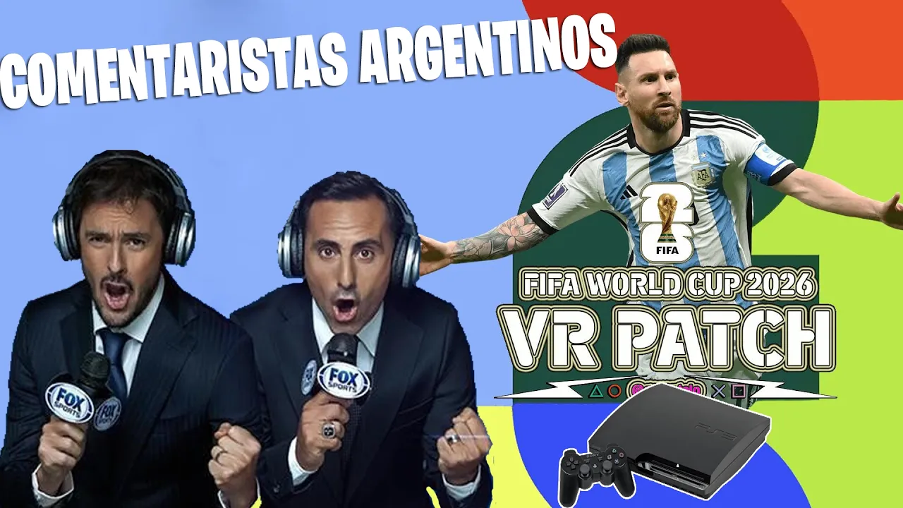 NUEVA ACTUALIZACION eFootball 2026 VR PATCH WINTER WORLD CUP PS3