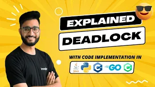 Implement Deadlock in Java C Python Go C Famous Interview Question Detailed Explanation