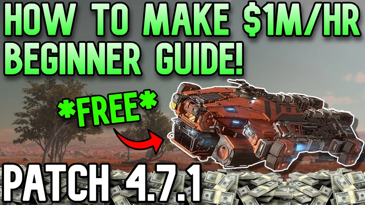 MAKE MILLIONS WITH FREE FLIGHT! | Star Citizen Patch 4.7.1