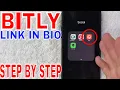 ✅  How To Create Bitly Link In Bio 🔴