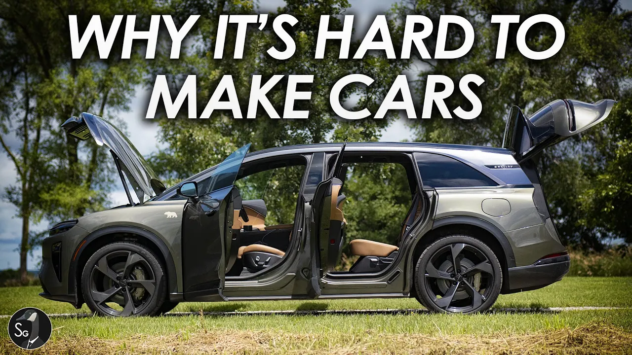 Why It's So Hard (and Expensive) to Make Cars