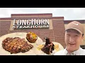I Tried LONGHORN Steakhouse BETTER Than Texas Roadhouse