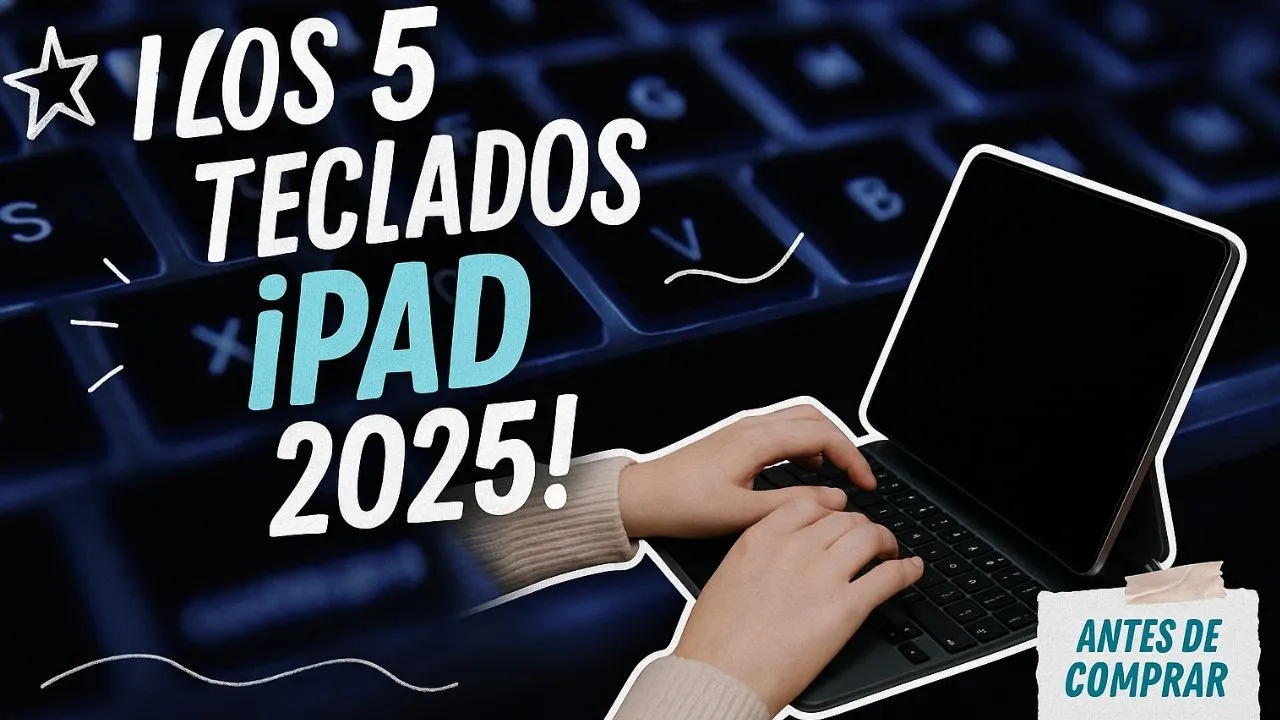Miniatura de ¡Los MEJORES teclados para iPad que necesitas en 2025! (Un antes y un después en tu productividad)