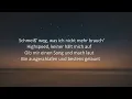 NINA CHUBA - MANGOS MIT CHILI (Letra/Lyrics) | Official Music Video
