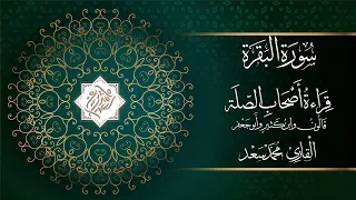 سورة البقرة كاملة بقراءة أصحاب الصلة القارئ محمد سعد 