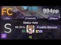 8 9 Freddie Benson Kano - Stella-rium Celestial NC 98 96 994pp FC