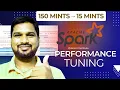 Apache Spark Performance tuning from 150 mints to 15 mints small files problem real time