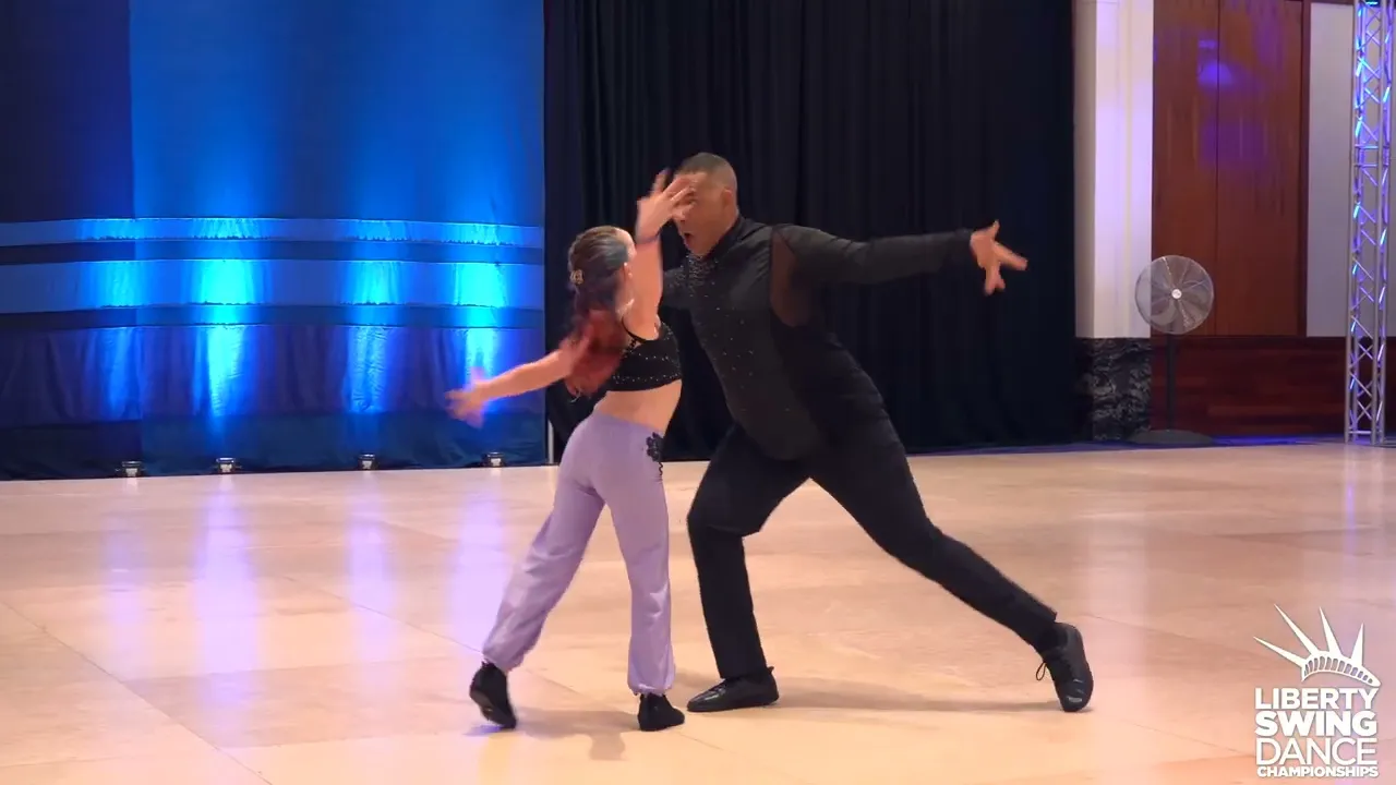 Liberty Swing 2025 Open Pro Am Routines Leiya Crosbie with Paul Warden   4K