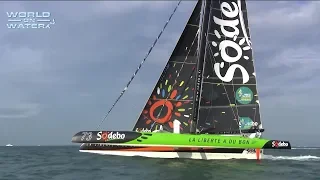 World on Water November 09 18 Route du Rhum Start and Days 1-2 disasters, AC Q&A, Sam Davies more