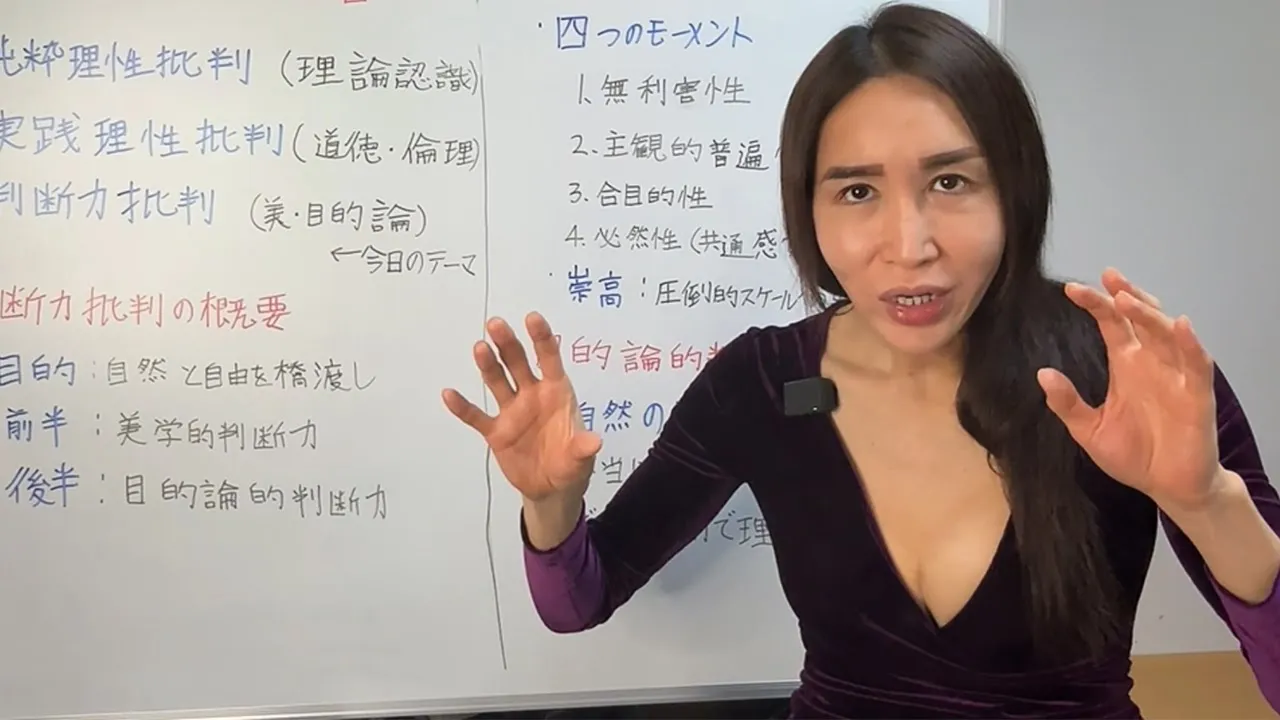 【判断力批判】カント著の美学と目的論を総まとめ