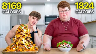 160lbs vs 660lbs Diet Swap