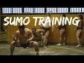 Sumo Training at Ryogoku in Tokyo Japan