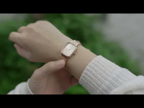 [LLOYD] 韓国☆Cutting Jewel Watch 全3色 🇰🇷韩国代购」 LLOYD Square Silver Mesh Watch 韩国本土品牌