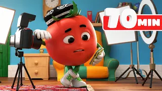 🍅 Pomidor Do'ppi | Texnika | To'plam | Bolalar uchun multfilm