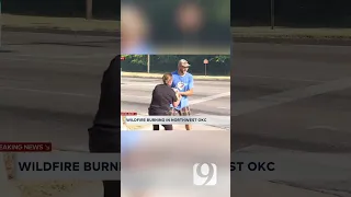 OKC Woman Reunited With Lost Dog After Wildfire