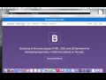 How to insert the Bootstrap framework into your HTML project