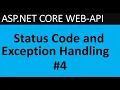 ASP NET CORE 6 0 WEB API 04 - Status Code with Exception handling