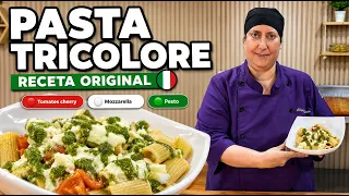 La PASTA con los COLORES de ITALIA 🇮🇹 | Nuestra PASTA TRICOLORE