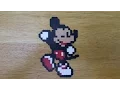 Crafting Mickey Mouse in Perler Beads Timelapse