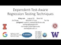 Dependent-Test-Aware Regression Testing Techniques ISSTA20